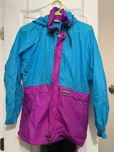 ジャケット K-WAY Woman Jacket Plum K8136HW ARH Jackets Woman NINEV CRYSTAL CHINTZ THERMO HEAVY Short VIOLET