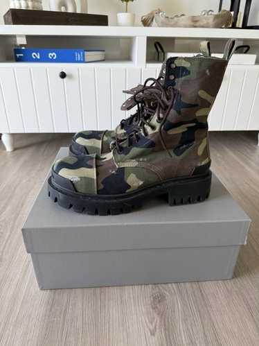 Balenciaga combat strike boot - Gem