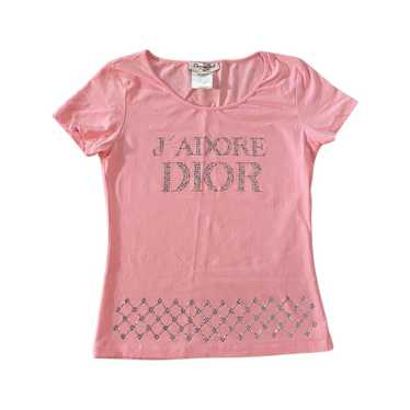 y*i様 Christian Dior ピンク Tシャツ 4WBM33TEEKY300_E01?$