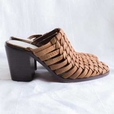 1.state tan mules - Gem