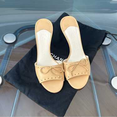 Chanel vintage bow heeled - Gem