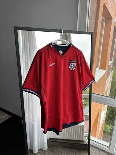UMBRO ENGLAND 2002 HOME JERSEY - Soccer Plus