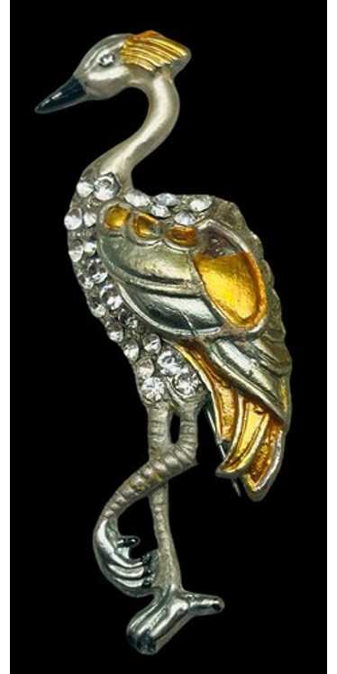 【大特価!!】 Enamel crane pin - Gem その他