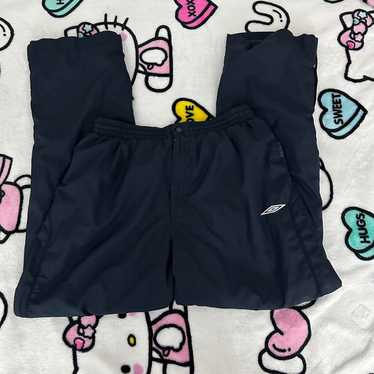 パンツ 90s umbro line track pants Vintage Umbro Track Pants Lined Adult M Drawstring Waist Zip