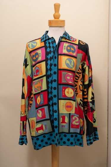 VERSACE ナイロンセットアップ 3ピース 90s 激レア！ A.VERSACE ヴェルサーチ ナイロンセットアップ 90s