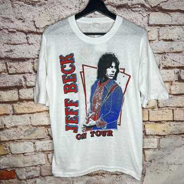 【ヴィンテージ】JEFF BECK ON TOUR T Vintage 1976 Jeff Beck Wired Tour Single Stitch T-shirt 70's