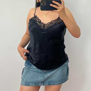 Christian Dior♡80s ビンテージ　キャミソール タンクトップ 美品>80s〜90s Christian Dior タンクトップ（タンクトップ）
