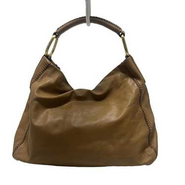 SAZABY bag leather BRW - Gem