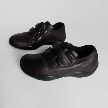 靴 PRADA vintage leather shoes Prada Mens Vintage Chunky Derby US 7 UK 6 Brown Leather AW99