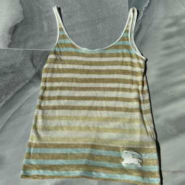 トップス vintage Burberrys London design camisole vintage Burberrys London design camisole