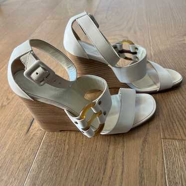 Hermes beige leather sandals - Gem
