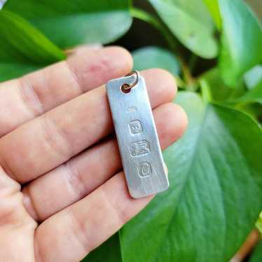 Silver pendant ingot 925 - Gem