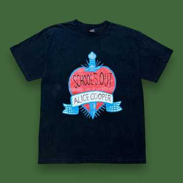 90s ALICE COOPER SCHOOLSOUT tシャツ バンド バンT Vintage 90s Alice Cooper Schools Put Graphic Band T Shirt