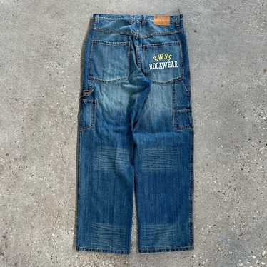 パンツ 90s Roca wear wide baggy denim pants Vintage Baggy 90s Rocawear Carpenter Jeans Size 36x34 | eBay