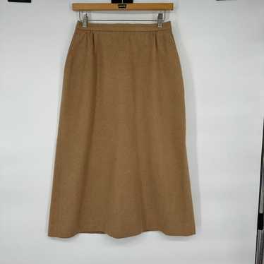 スカート BURBERRY BROWN COTTON MIDI SKIRT A-line cotton midi skirt in brown - Burberry | Mytheresa