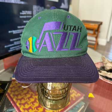 UTAH JAZZ キャップ ユタジャズ NBA ヴィンテージ 90s Vintage 90's NBA Utah Jazz TWILL Snapback Hat 🧢 Cap