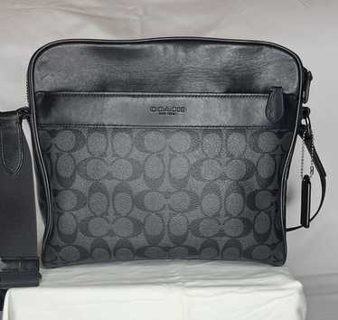 ☆COACH☆CHARLES CAMERA BAG IN SIGNATURE LEATHER Coach Charles Camera Crossbody Messenger Bag in Signature