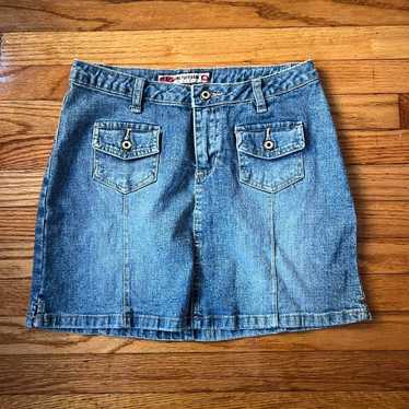 【DIESEL】5-Pocket Vintage Washing Denim Mini Skirt Vintage mini skirt diesel - Gem