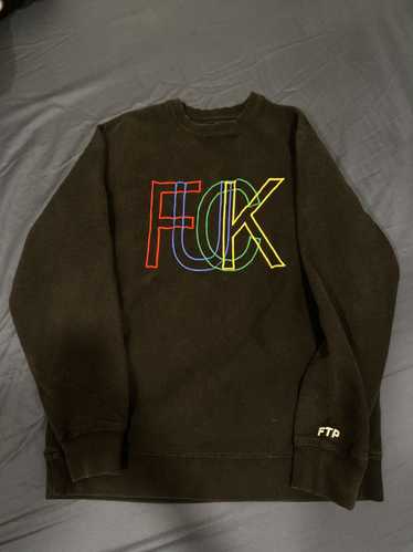 FTP Longsleeve crewneck black - Gem