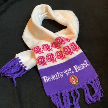 Vintage Beauty And The Beast Neck Scarf Rare From… - image 1