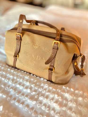 Prada canvas tote bag - Gem