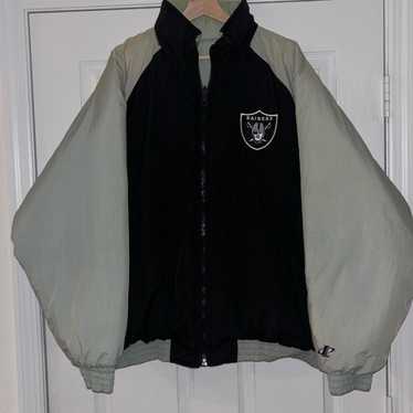 Vintage raiders logo jacket - Gem