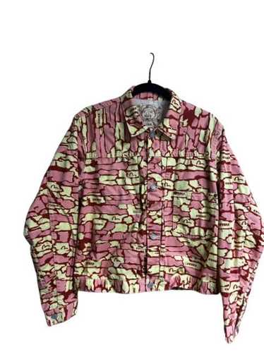 EVISU JACKET　道楽　アノラック　38 ジャケット　ドウラク yamane osaka トラックジャケット ブルゾン ジャージ 切替 刺繍