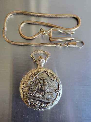 Vintage gold plated pocket - Gem