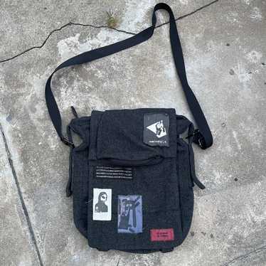 Eastpak × Raf Simons Raf Simons Eastpak Poster Face shoulder