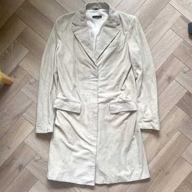 Helmut Lang 90s Cotton Suede Coat Size L Vintagefrom Japan