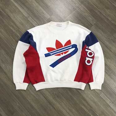 80s〜 adidas DESCENTE ice blue sweatshirt Vintage descente hoodie - Gem