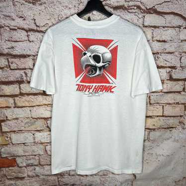 Vintage 80s Tony Hawk Shirt M/L Powell Peralta Skate Tee