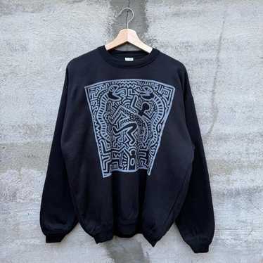 90s Keith Haring x gap vintage スウェット XL
