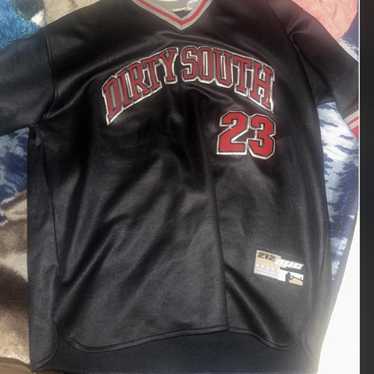 Vintage Fubu 90s Dirty South 05 City Series Gold Quilt Lined