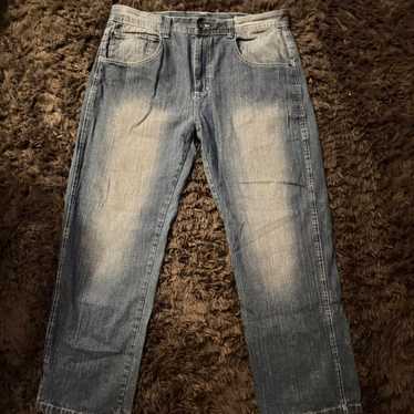 パンツ red tab w34 southpole affliction jnco JNCO Y2k Affliction Southpole Red Tab Baggy Jeans | Grailed