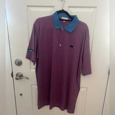 Scotty Cameron Peter Millar TOUR Golf Polo Scotty Bull Dog