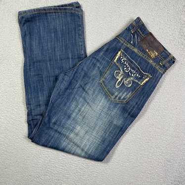 USA 古着 akademiks BAGGY ワイド B系 Y2K デニムパンツ USA古着 akademiks デニムパンツ ワイド baggy B系 Y2K - メルカリ
