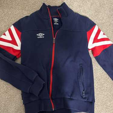 Vintage 90s UMBRO Jacket Full Zip Size: XL/ Antique Umbro