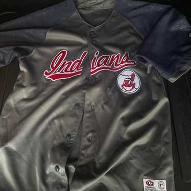 Vintage 90s Cleveland Indians Mirage Leather | Depop
