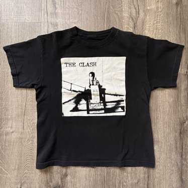 The Clash - Black Shirt. M. M&O Knits. - Gem