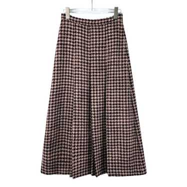 GUCCI★素敵！Two-tone pleated wool midi skirt Gucci - Split pleated wool midi skirt Gucci