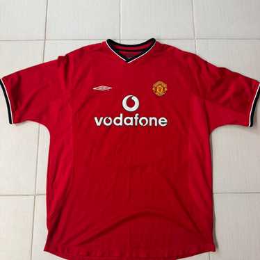 希少】UMBRO マンチェスターユナイテッド 3rd vodafone y2k