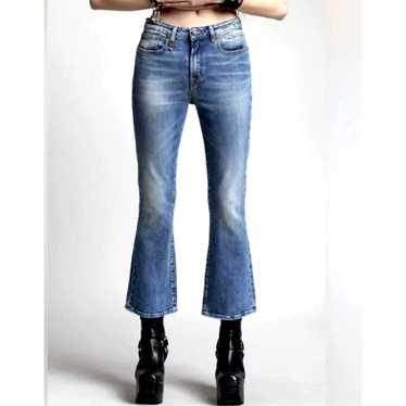 【関税込み】R13 ネイビー Kick Fit ジーンズ Kick Fit Jeans by R13- La Garçonne