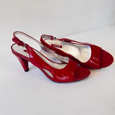 Ecco women red heels - Gem