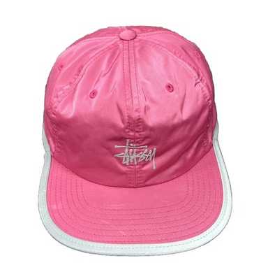 帽子 stussy peached nylon basic strapback Stüssy Peached Nylon Basic Strapback Hat (Steel Blue