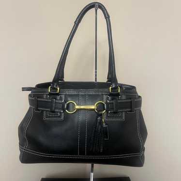 Coach hampton leather business - Gem