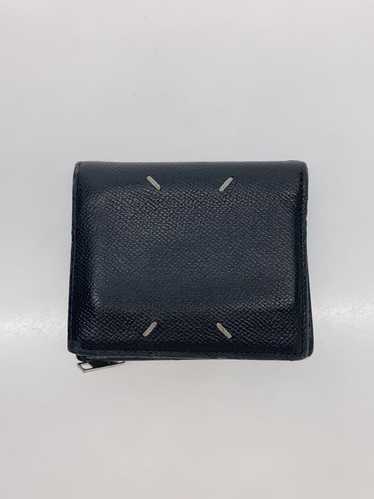 バッグチャーム Maison Margiela [Maison Margiela] Women's Stitch Leather Com Maison Margiela four-stitch Leather wallet-on-chain | Black