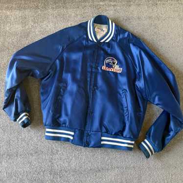 80s-90s chalk line Broncos ナイロンジャケット XL