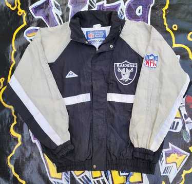 RAIDERS APEXONE 90s NFL ナイロンジャケット XL 白 黒 Apex one 1990s raiders - Gem
