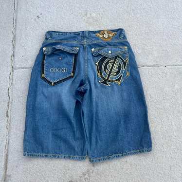 coogi ショーツ Jorts 刺繍 古着 メンズ